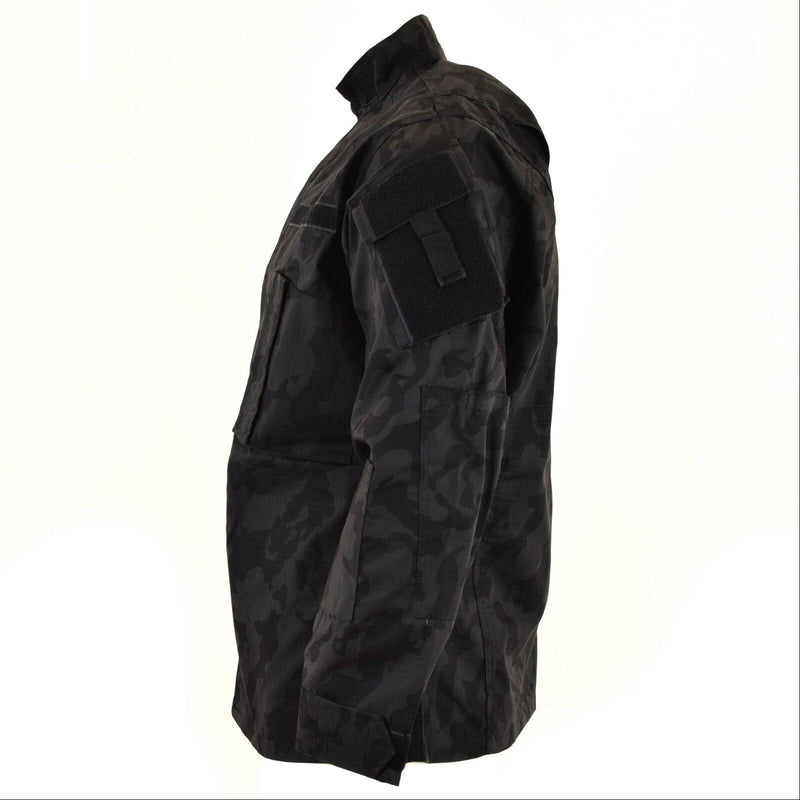 Veste de combat de style militaire de marque ACU ripstop camouflage de nuit uniforme de terrain