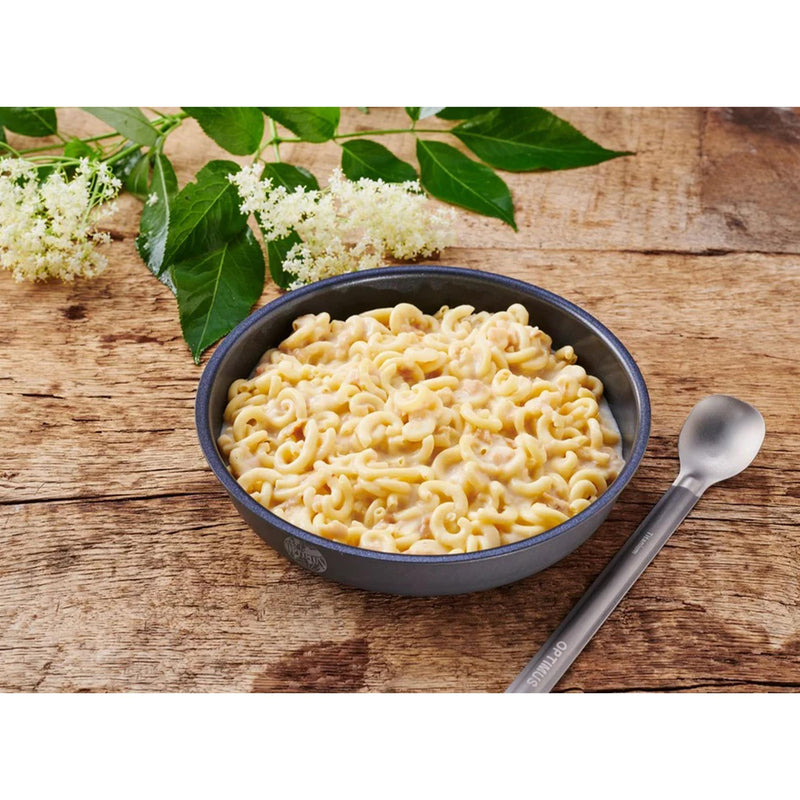 Trek'N Eat Repas végétarien Mac'N Cheese Nourriture de camping déshydratée riche en calories