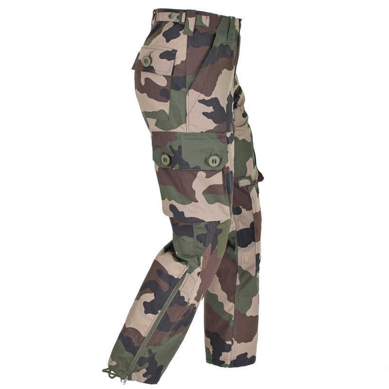 Pantalon commando BDU camouflage CCE de style militaire de marque Mil-Tec en ripstop léger