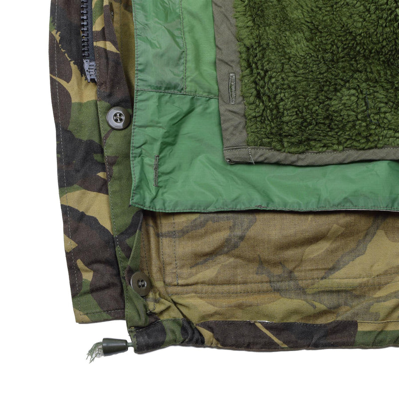 Veste militaire originale de l'armée néerlandaise M65, parka militaire imperméable avec doublure trilaminée