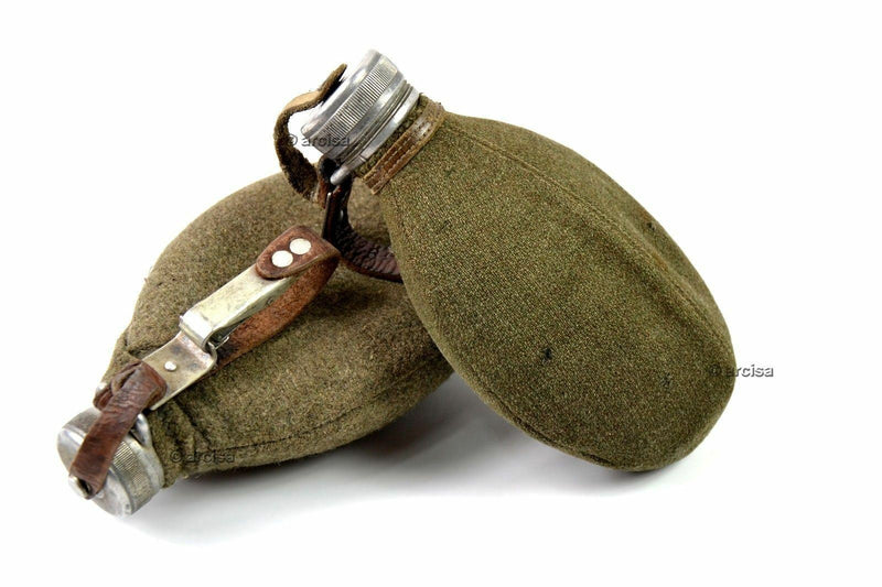 Bouteille d'eau à boire originale de l'armée suédoise de la Seconde Guerre mondiale