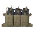 Direct Action Skeletonized Triple 223 Flap Panel Magazine Pouch Woodland Camo