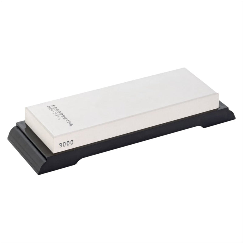 Due Cigni Ceramic Sharpening Stone 3000 Grit Japanese Water Whetstone White - GoMilitar