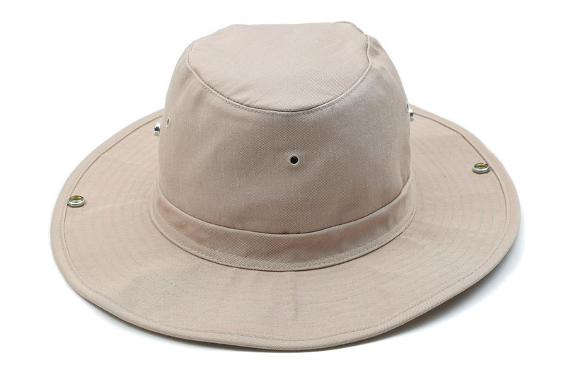 MFH Brand Military style bush hat summer khaki panama jungle bucket cap NEW