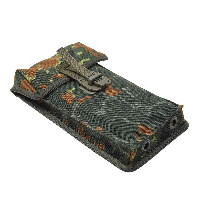 Pochette de chargeur militaire allemande d'origine BW MP2 petite flecktarn camo cordura NEUF