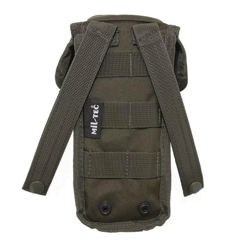 Pochette de ceinture tactique polyvalente MIL-TEC type molle sac extérieur universel olive