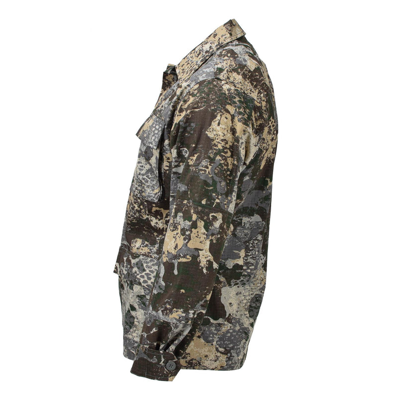 Veste tactique militaire US BDU MIL-TEC R/S camouflage uniforme ripstop