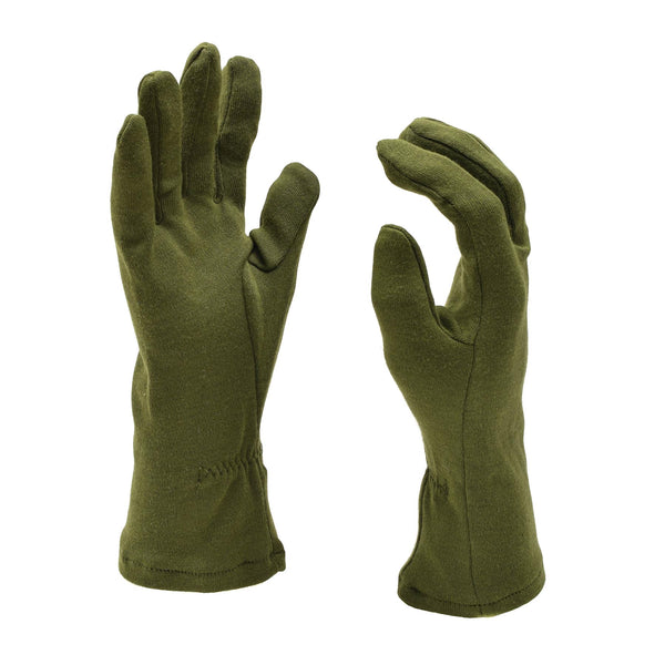 Gants authentiques de l'armée britannique, chauffe-mains olive, gants en fibre résistants au feu, NEUF