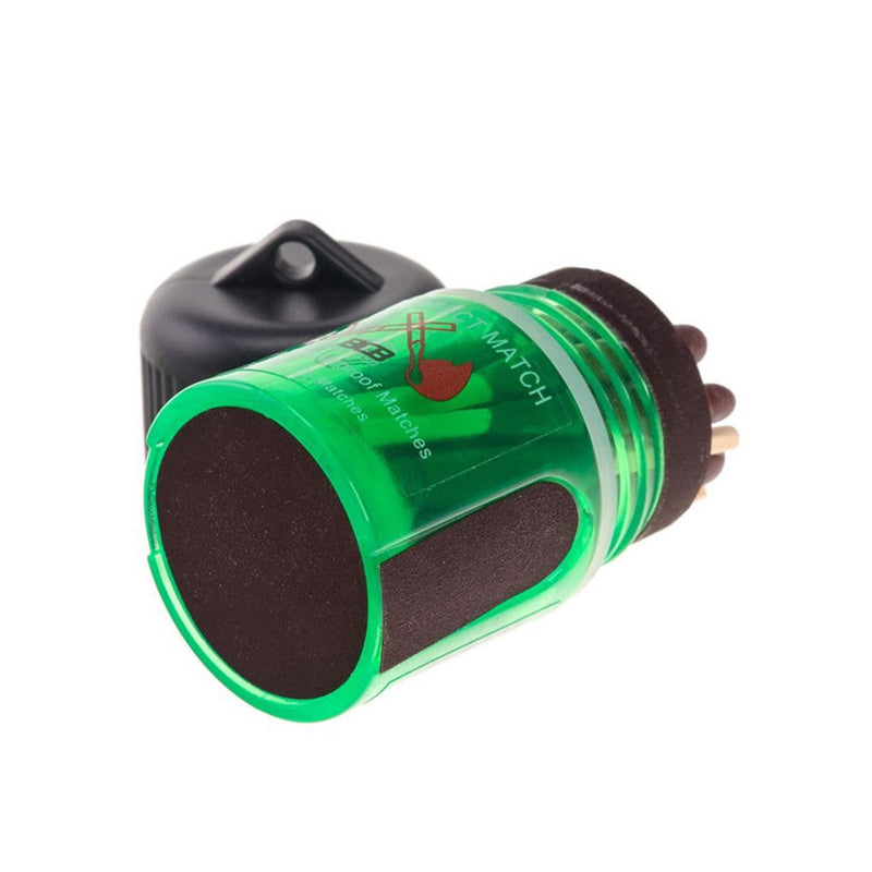 Allumettes coupe-vent et imperméables BCB 25 pièces pour allume-feu d'urgence de survie en randonnée