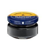 Saphir Crème Surfine Cirage Chaussures Cuir 50 ml Soin Cire D'abeille Noir