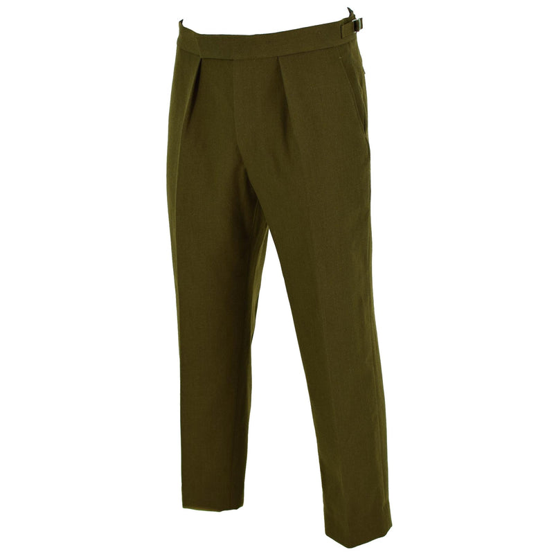 Pantalon d'uniforme officiel de l'armée britannique d'origine Pantalon de parade OD