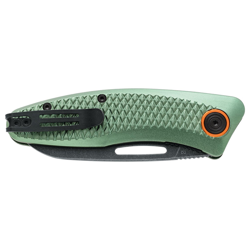 Couteau de poche pliant Fox Knives FERESA BF-762 OD Drop Point en acier inoxydable D2