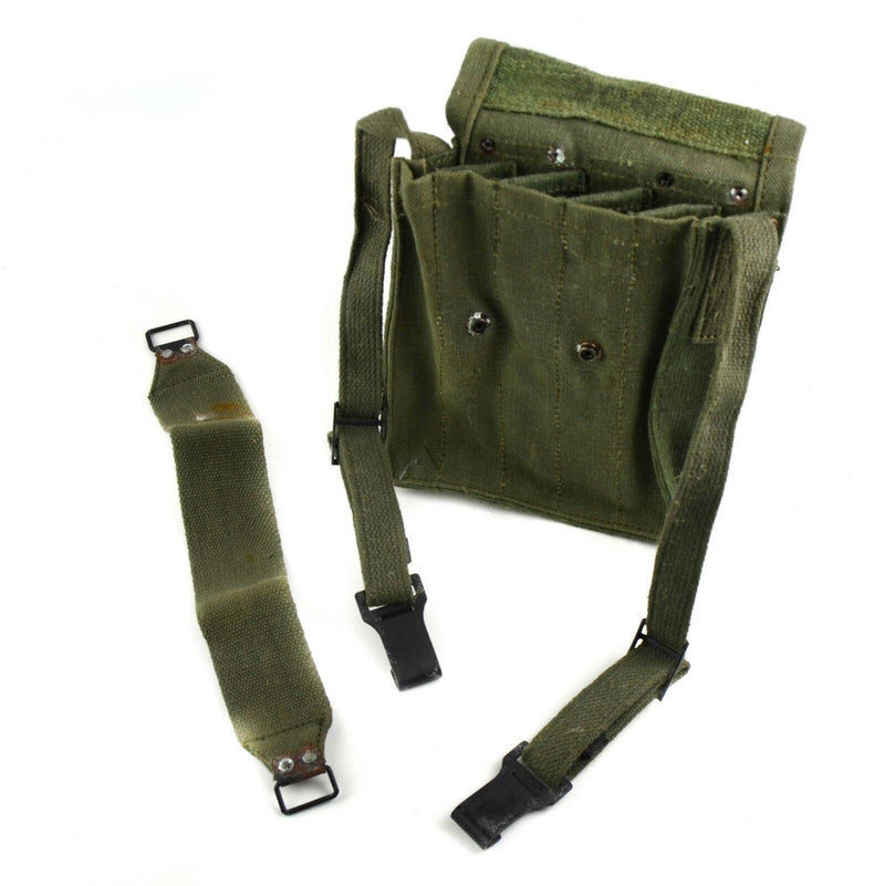 Étui porte-chargeur d'origine de l'armée française MAT pour sac à munitions 5 cellules