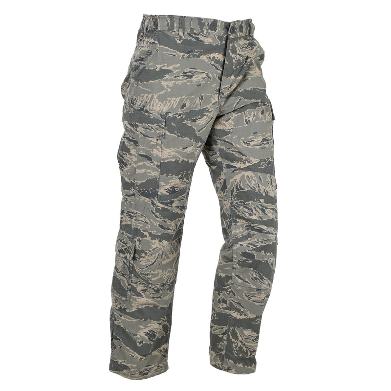 Pantalon de terrain militaire américain original pour homme, Rip Stop ABU Digital Tiger Stripe Camo