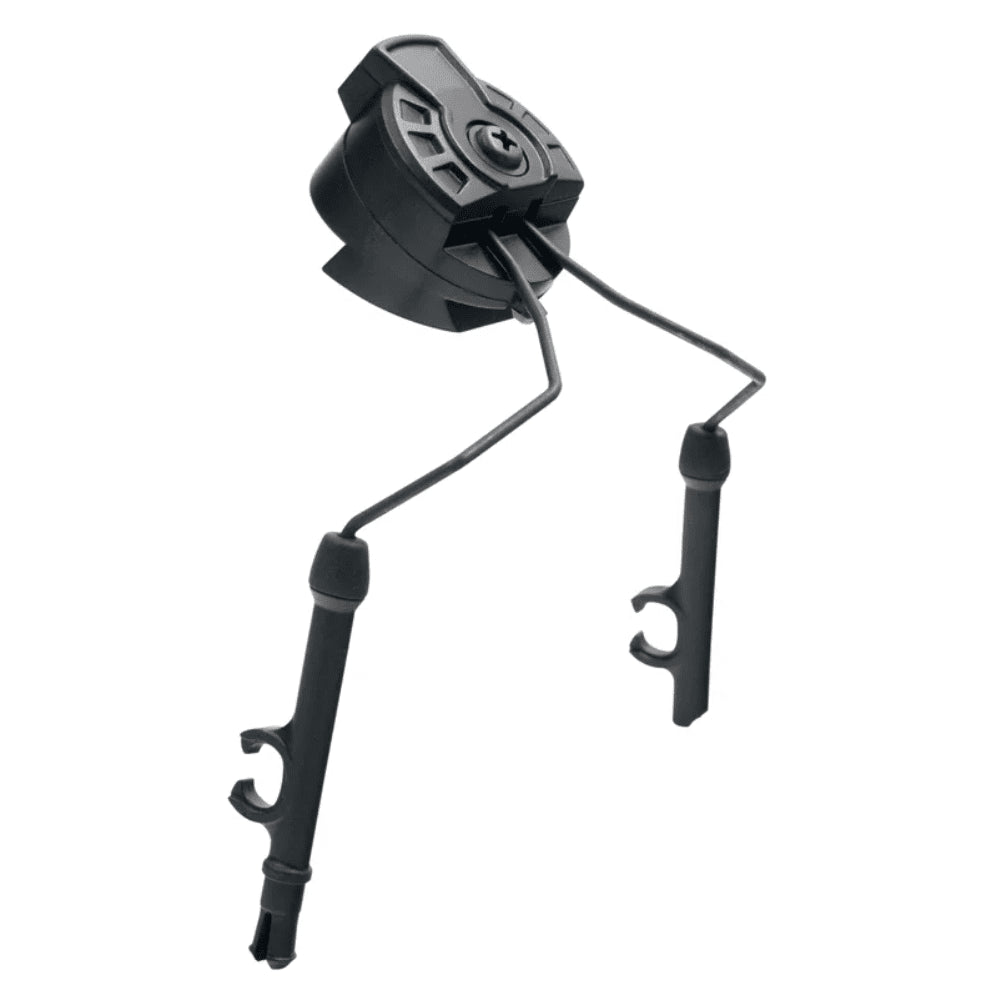 EARMOR M11 ARC Helmet Rail Adapter Peltor Tactical Headsets Black Set