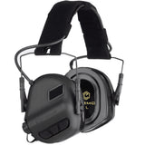 EARMOR M31 Plus Protection auditive électronique cache-oreilles tactique extérieur noir