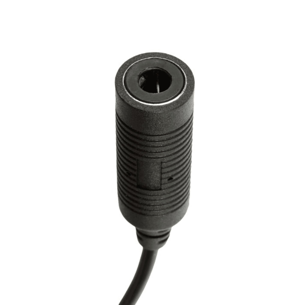 EARMOR M55 PTT Adapter Kenwood Baofeng 2-Pin Radio Headset Adapter Black