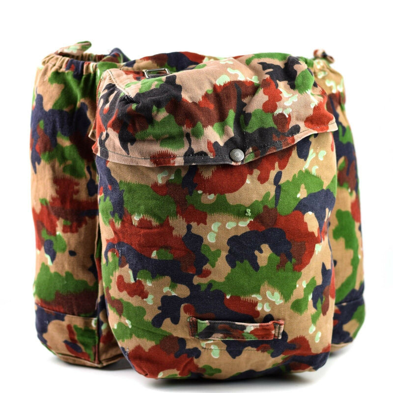 Véritable sac à dos de l'armée suisse Sac à dos de sniper Alpen Camo avec bretelles