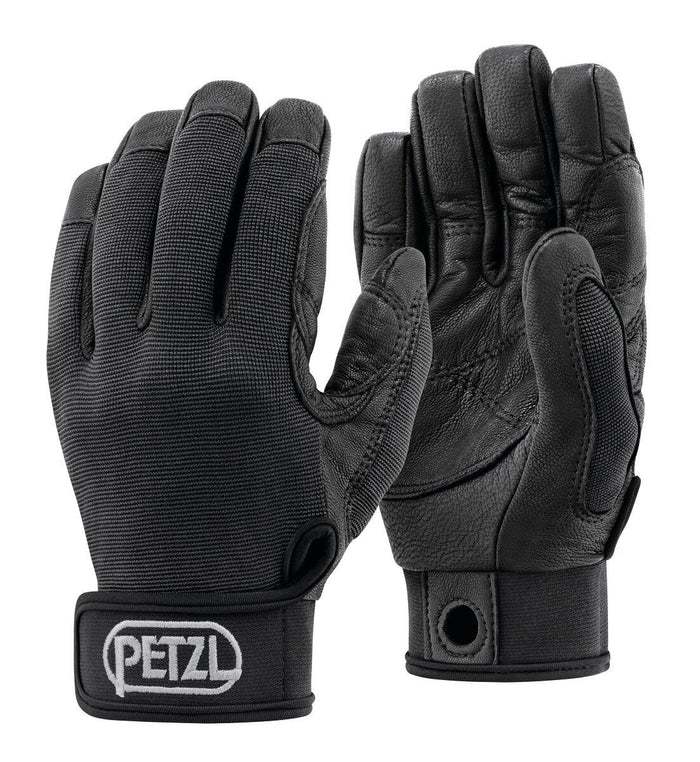 Petzl CORDEX Belay Rappel Gloves Leather Rope Work Climbing Tactical Black