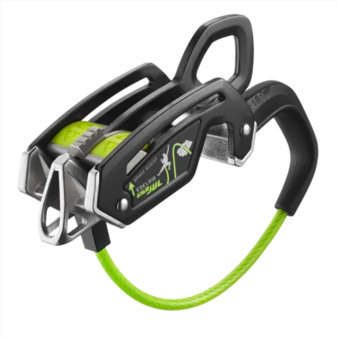 Assureur Edelrid GIGA JUL Mode 2 en 1 Compatibilité corde 8,5-10,5 mm
