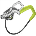 Dispositif d'assurage Edelrid Mega Jul, freinage assisté par tube automatique, escalade et rappel