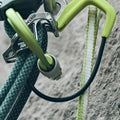 Dispositif d'assurage Edelrid Mega Jul, freinage assisté par tube automatique, escalade et rappel