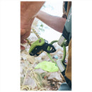 Edelrid PINCH Assisted Braking Belay Device Precise Lowering Control Green - GoMilitar