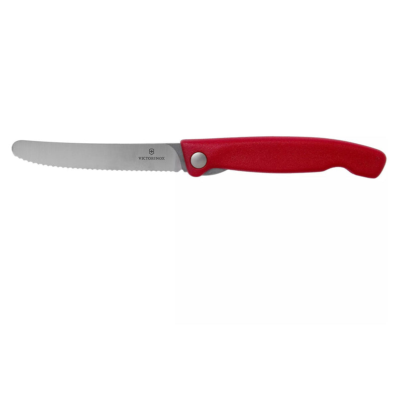 Victorinox Swiss Classic Folding Paring Knife Stainless Steel Blade Red