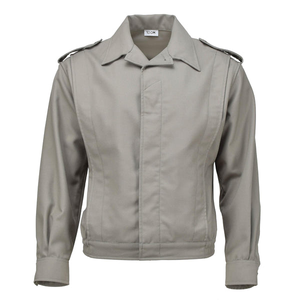 Genuine French Military jacket blouse ike shirt gray vintage surplus blouson NEW