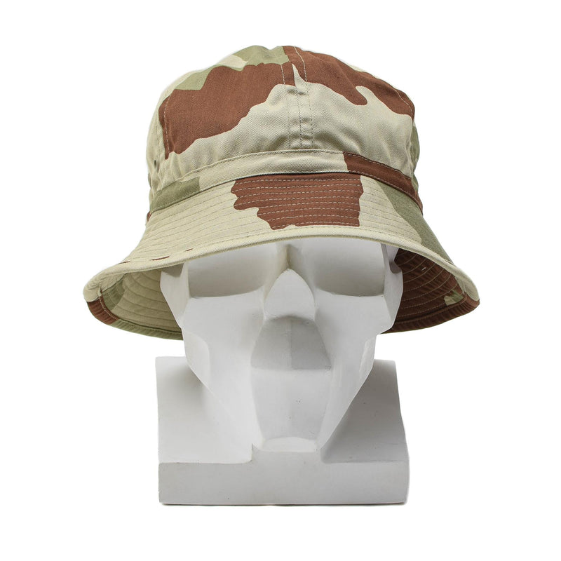 Véritable chapeau de brousse souple militaire français daguet camouflage panama léger NEUF