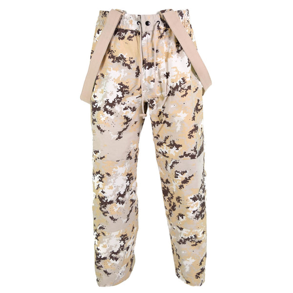 Pantalon de travail original des forces aériennes italiennes Bib &amp; Brace Vegetata desert camo NEUF
