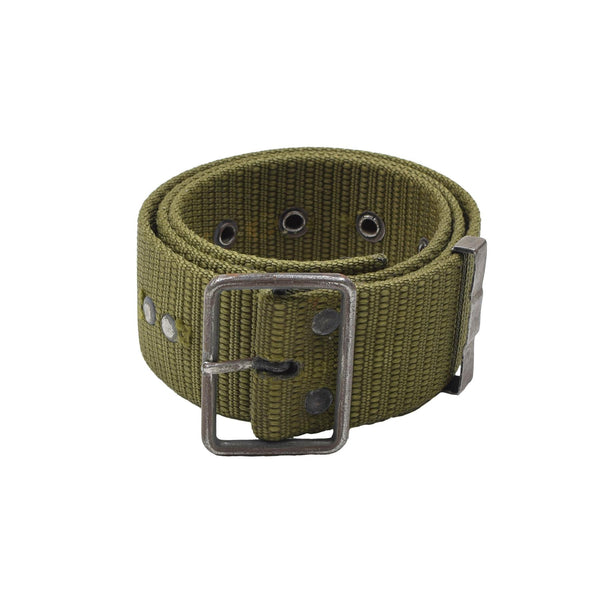 Original Czech Military belt canvas tactical olive thorn buckle CZ army surplus