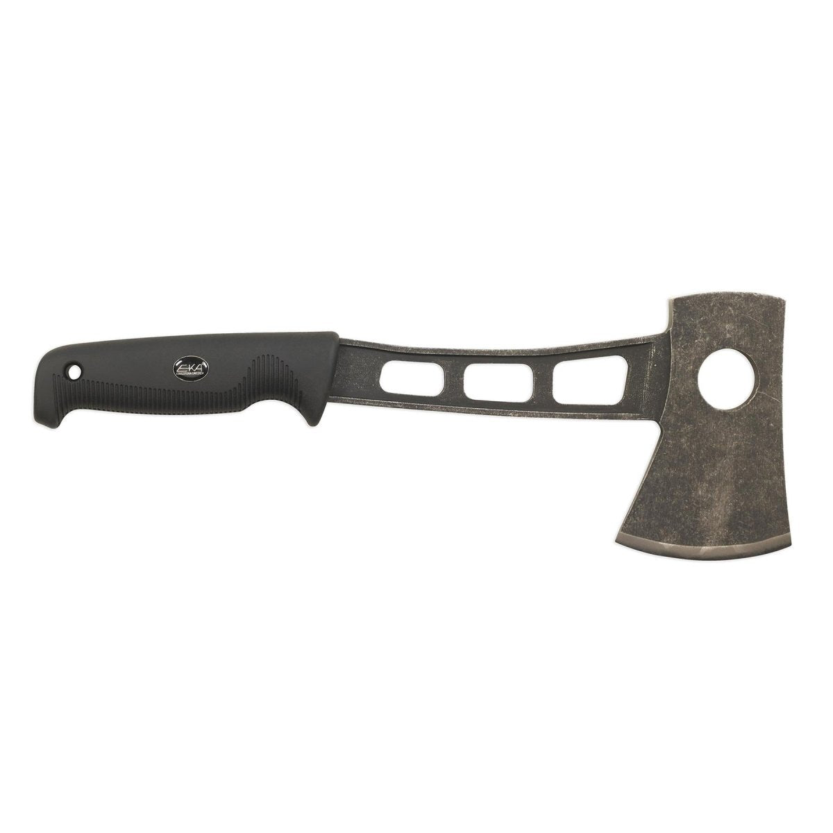 Hache à main EKA HatchBlade W1 de marque EKA, manche léger en G10 noir, acier 12C27