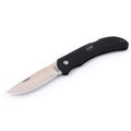 EKA Brand Swede 10 folding pocket knife nylon sheath 57 HRC steel black handle