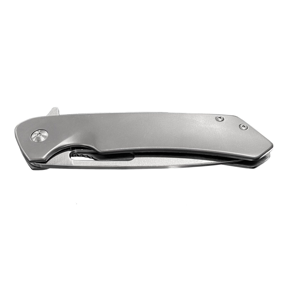 EKA Brand Swedish Classic 8 couteau de poche manche en titane lame en acier inoxydable 57 HRC