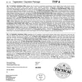 Nourriture de survie d'urgence de l'armée, ration militaire de 1 jour et 24 heures, préparateur de nourriture MRE (TYP4)