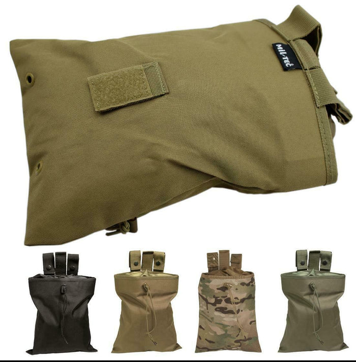 Pochette vide durable en plusieurs couleurs pour organiser les cartouches et chargeurs usagés sur les stands de tir.