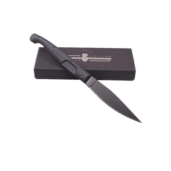 Couteau de poche pliant polyvalent ExtremaRatio RESOLZA 12 BLACK BOHLER N690 acier - GoMilitar