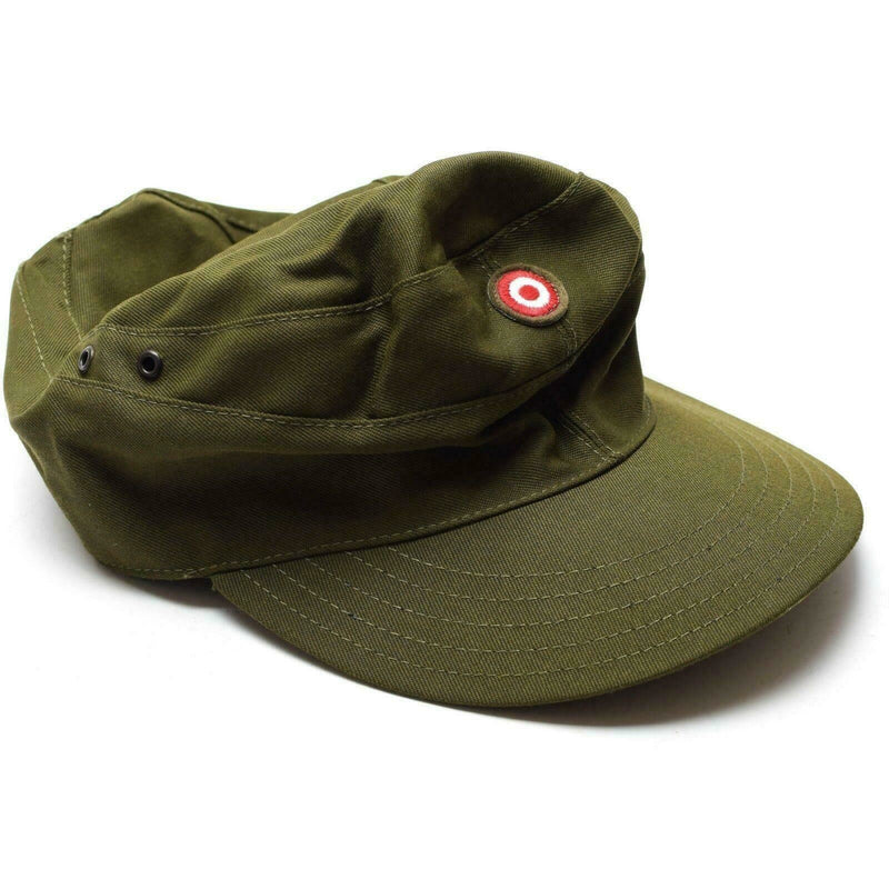 Genuine Austrian military surplus troops field cap olive OD Austria combat hat