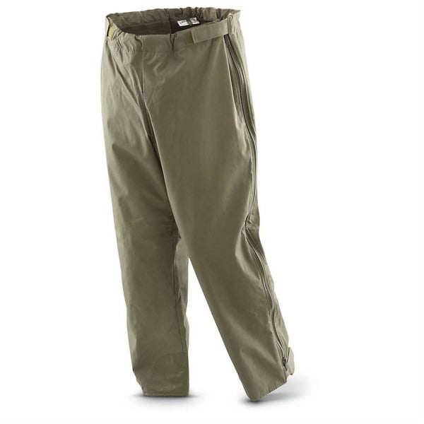 Pantalon d'hiver militaire imperméable authentique de l'armée allemande OD Olive