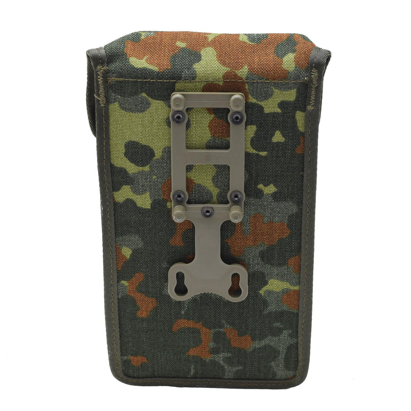 Pochette de chargeur militaire allemande d'origine BW MP2 petite flecktarn camo cordura NEUF