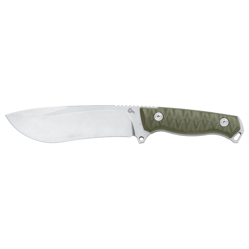 Couteau à lame fixe Fox Knives GOLEM BF-757 OD 59-61 HRC en acier inoxydable D2