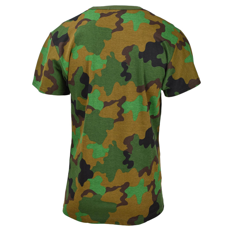 T-shirt camouflage original de l'armée néerlandaise en forêt, surplus militaire, Jungle, neuf