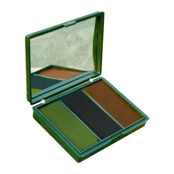 BCB Army face camouflage 3 color cream make-up paint compact size easily clean