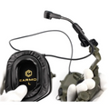 EARMOR M16A ARC Adaptateur de Rail de Casque Série PLUS Protecteur Auditif Coyote Marron