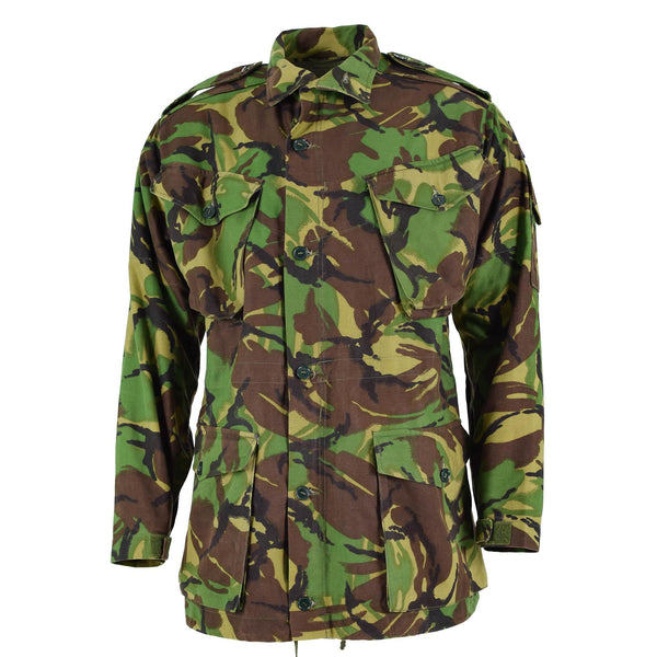 Veste de combat BDU originale de l'armée britannique, parka pour temps froid, édition militaire