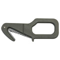 Couteau de sauvetage d'urgence Fox Knives 640 OD en acier inoxydable AISI 420 54-56 HRC