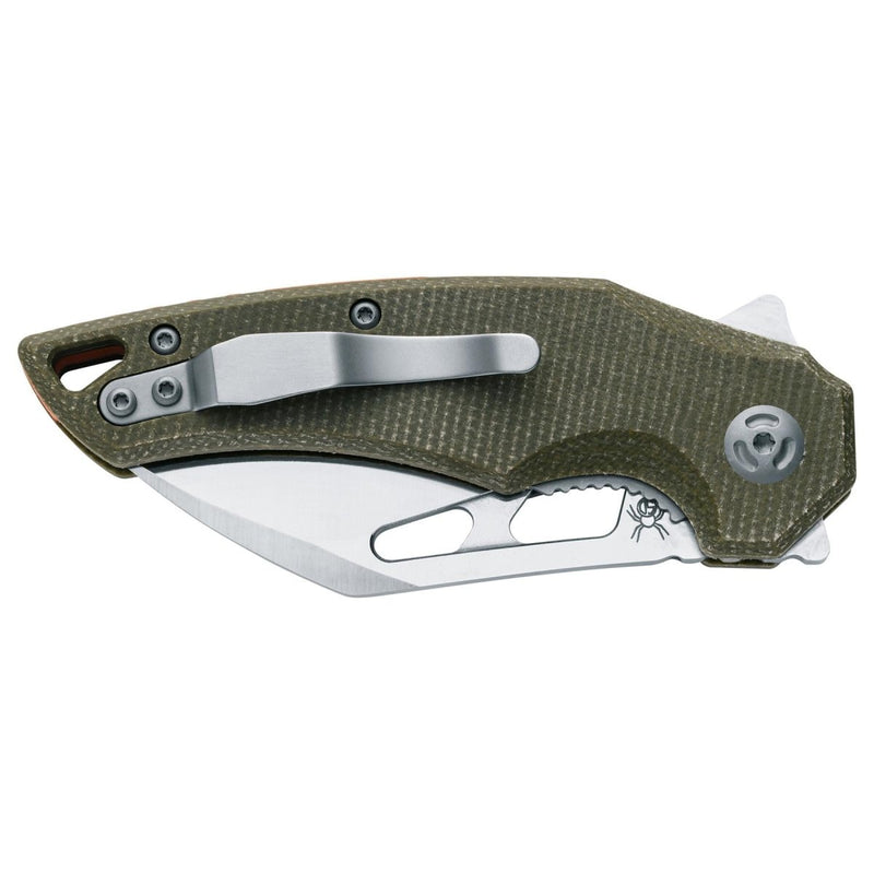 Fox Knives ARTAX Folding Pocket Knife Drop Point Stainless Steel UNI 8Cr13MoV - GoMilitar