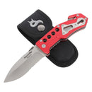 Fox Knives BF - 117 Folding Pocket Knife Stainless Steel AISI 440A Orange handle - GoMilitar
