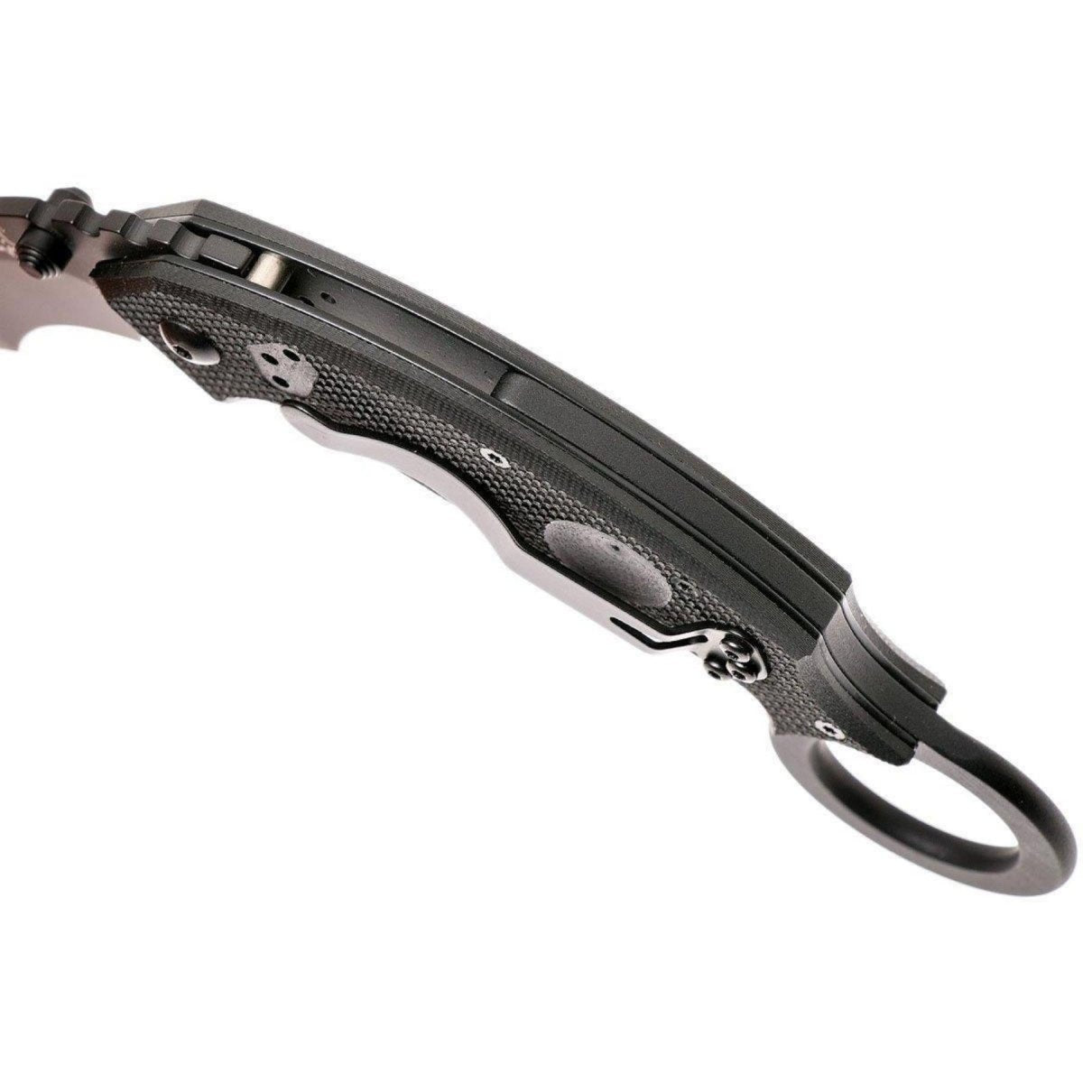 Fox Knives Brand Italy Chiropteka Folding knife Karambit stainless steel black